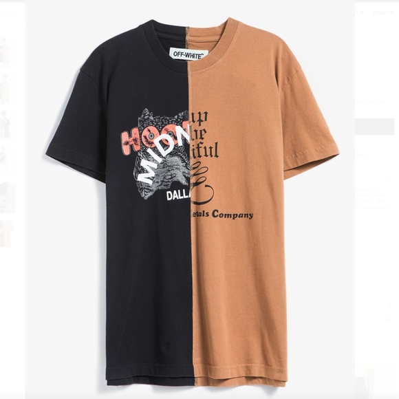 Off-White Tops - Off-White x Midnight Studios Hooters Shirt Medium